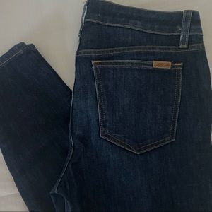 Joe’s Jeans Icon mid-rise dark wash skinny ankle denim